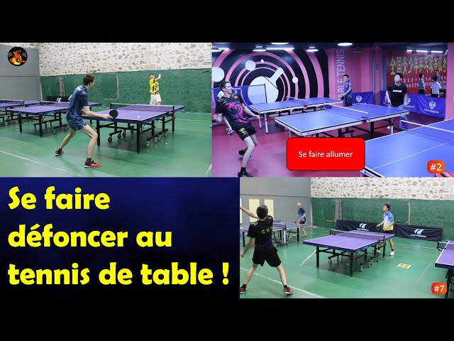 Se faire défoncer au tennis de table 🏓 