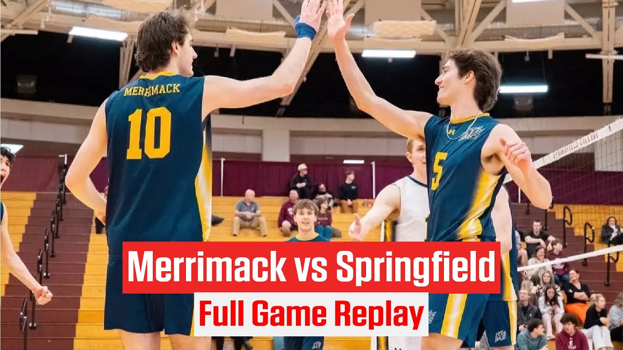 Merrimack vs Springfield Volleyball | Full Game Replay - YouTube