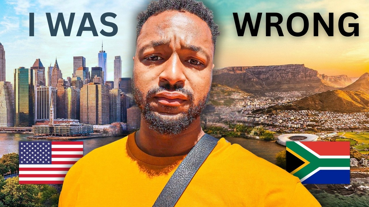 Я уехал из Америки в Южную Африку… И я был неправ.