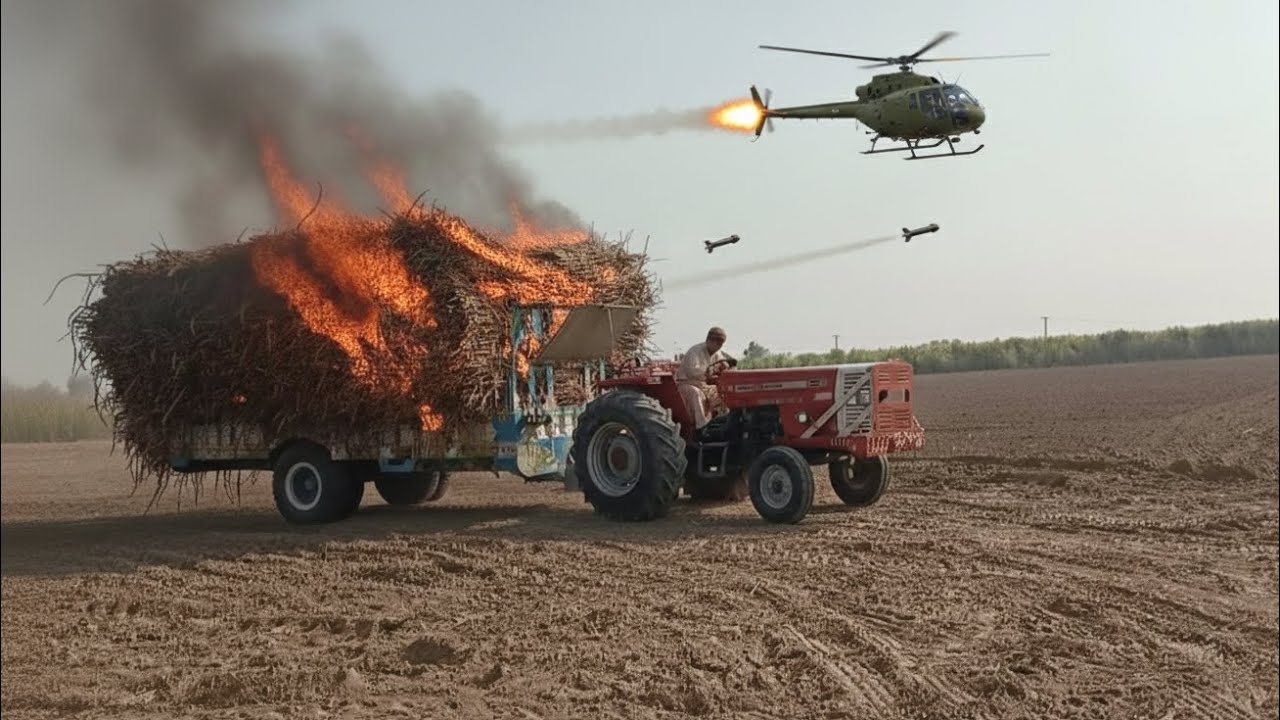 Opar sa hillpcoter na full sagur loaded trolley par humla kr daya or trolley KO fire lag gi 🚭🔥🙂🚫🤯🥺😱😱