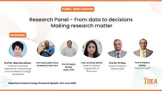 Research Panel: From Data to Decisions—Making Research Matter in Healthcare and Beyond - Panel 5