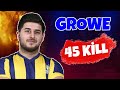 GROWE REKABETÇİDE 45 KİLL ALIP KAYBEDİYOR!  ZULA