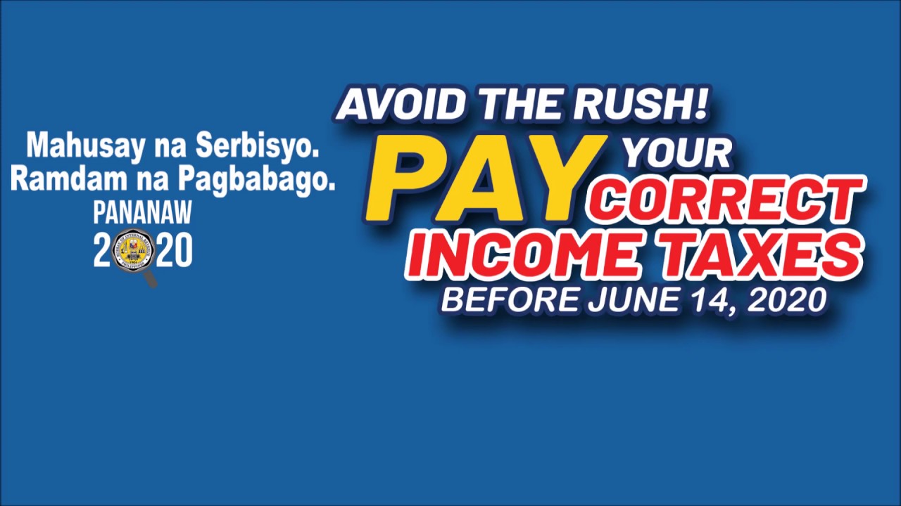 TAX Campaign (JUNE 2020) extension - YouTube