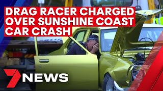 Experienced drag racer charged over muscle car crash | 7NEWS