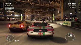4K |GRID 2 |DODGE VIPER |WSR SEASON 4 |Rockstar Energy |Chicago-Underpass Ring |Race 1 |4K Gameplay