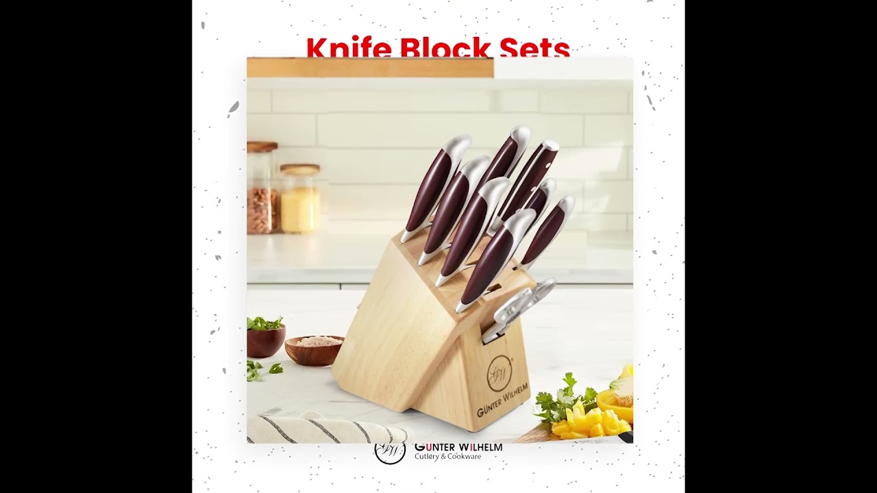 🔪 German Knife Block Sets: Unleash Precision at 50% Off! Limited-Time  Culinary Elegance! 🌐✨ 