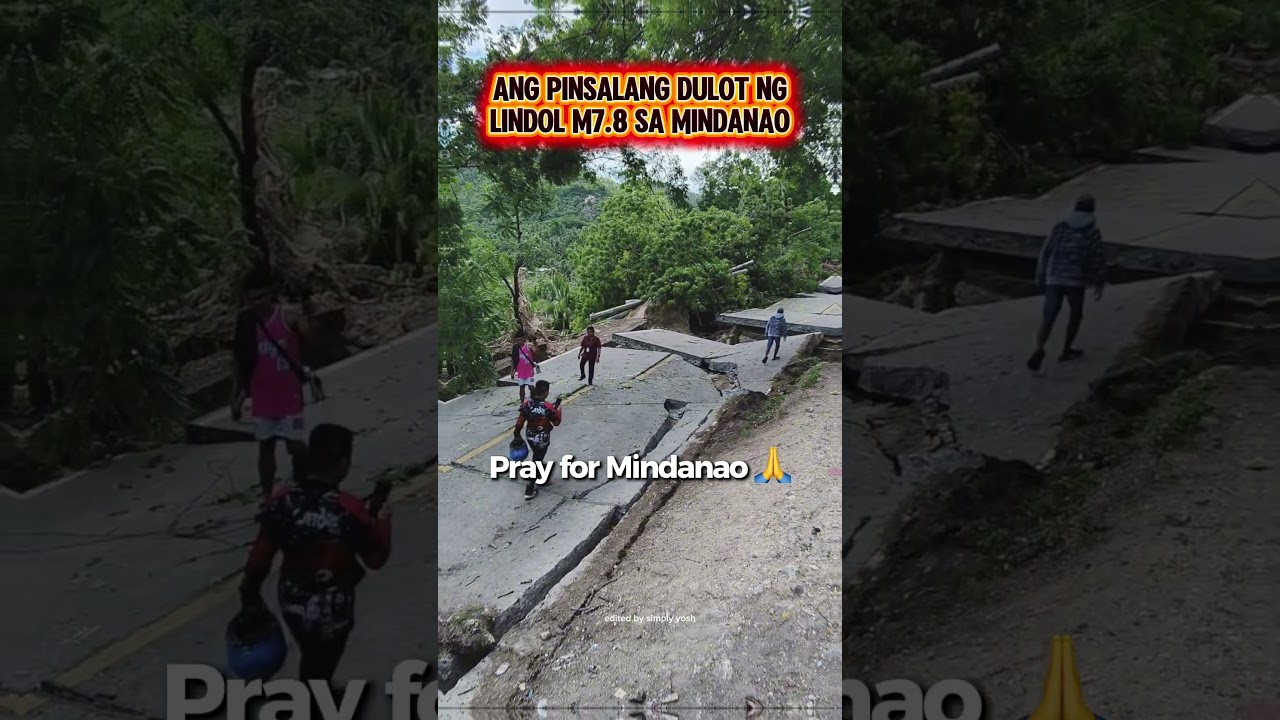 Situation right now in Mindanao after being Hit by Earthquake #lindol #mindanao #earthquake
