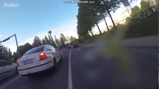 finnish police pursuit - wild motorcycle police chase in Tampere (249kmh)