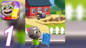 TALKING TOM GOLD RUN ( Androi / IOS ) Gameplay Walkthrough Part 1 - TOM