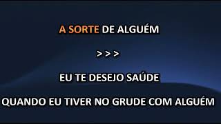 Karaokê-SORTE DE ALGUEM- Maiara e Maraisa ao Vivo