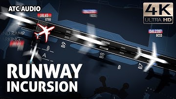 RUNWAY INCURSION. Japanese Pilots Enters Runway Without Permission. Real ATC Audio