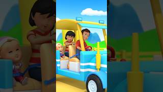 Wheels On The Tractor #shorts #trending #kidssongs #cartoonvideos #rhymes