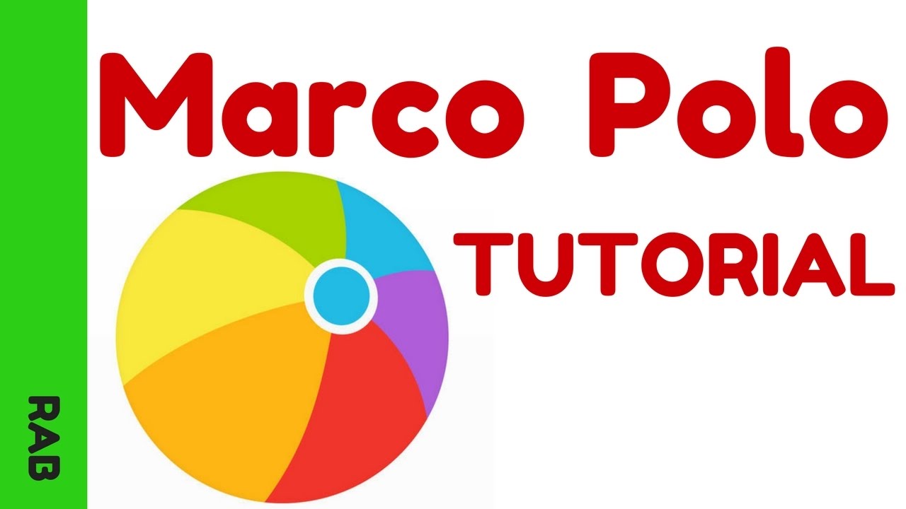 Marco Polo App Video - Video Messaging Tutorial