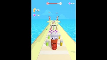 Juice Run Level 16 🧃 All Levels Gameplay Walkthrough Android iOS #shorts