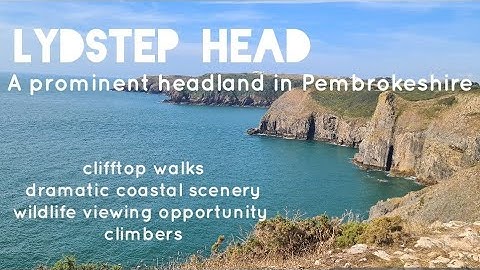 Lydstep Head, Pembrokeshire, Wales