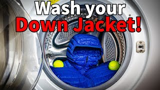 How to Wash a Down Jacket | 5 Simple Steps |