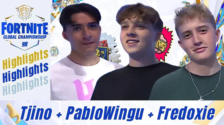 Tjino, PabloWingu & Fredoxie - Fortnite FNCS 2025 Global Championship Trio Highlights