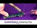 Soundtraxx soldering tips