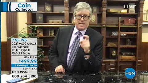 2021 MS70 First Release Limited Edition 175 Type II $5 G...