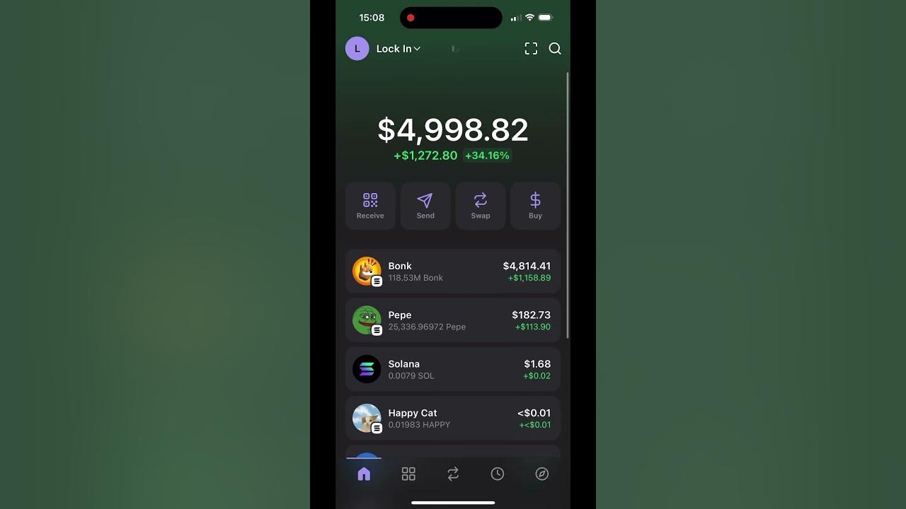 Watch My Phantom Wallet Soar Over $5,000! 🚀