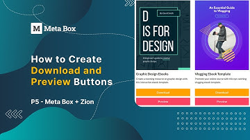 Create Download and Preview Buttons - P5 - Meta Box + Zion | Meta Box Tutorial