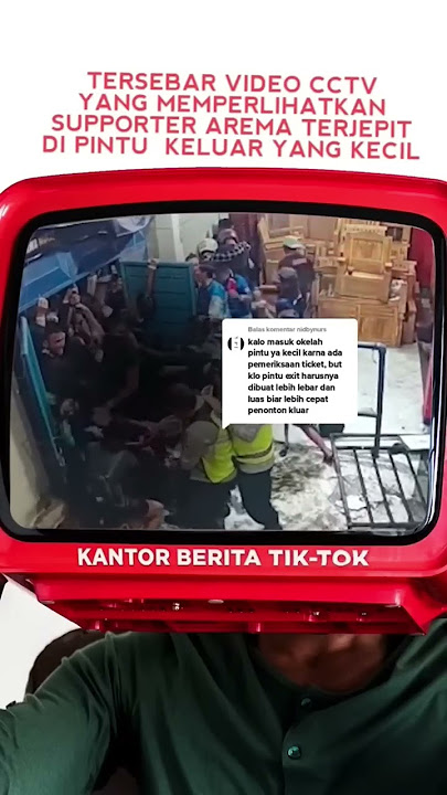 Beredar Video CCTV Saat Aremania terjepit dipintu 13 #shorts #aremafc #aremania #kanjuruhanberduka