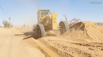 Caterpillar Motor Grader Amazing Wolrking New Road Planet । Caterpillar video