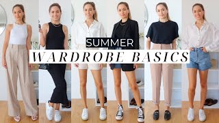 SUMMER CAPSULE WARDROBE TIPS | HOW TO MAKE MORE OUTFITS FOR LESS | Kate Hutchins