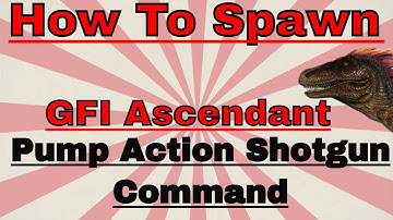 How to spawn in Ascendant Pump Action Shotgun GFI Command