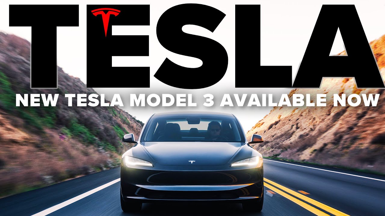 Tesla lists the Model 3 Highland on its US website with Cybertruck's front  bumper camera -  News