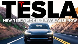 NEW Tesla Model 3 Highland Available NOW | Official USA Release