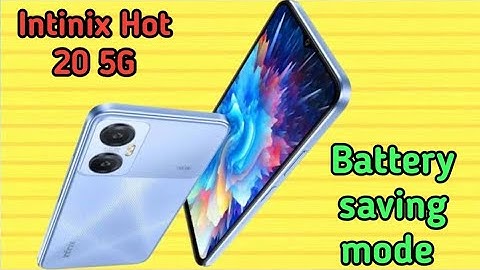 How To Enable Battery Saving Mode In Infinix Hot 20 5G, Power Saving Mode Enable Kaise