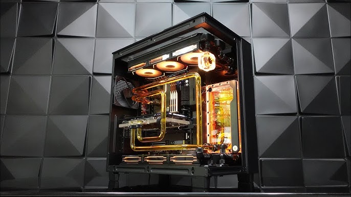 CUSTOM Red Bull theme AORUS WATER COOLED GAMING PC for Iamfallfromgrace  Z790 i9 13900K RTX 4090 EKWB 