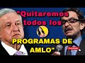 Gabriel Quadri: Si ganamos quitamos los programas de AMLO