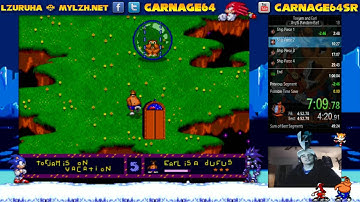 Toejam & Earl Speedrun, Random World Earl Any%