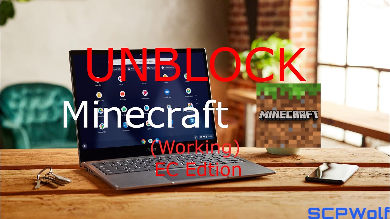 Como Jogar Minecraft Java De Graça No Seu Chromebook Da Escola (Metodo 2022  ) 