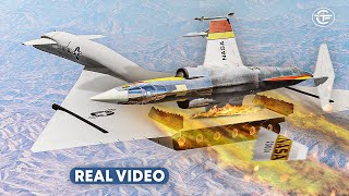 Fatal Collision over California | NASA F-104 Collides with an XB-70 Bomber (With Real Video)