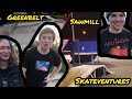 Skateboarding greenbelt and sawmill skatepark with devin leahey and jacob bowie  skate ventures