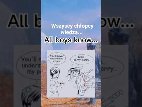 Chłopcy rozumieją i