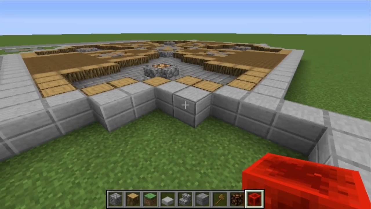 [Yungyingzerza] Minecraft Speed Build Spawn/Lobby/Hub #1 