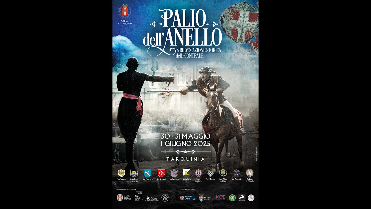Palio dell’Anello: Rievocazione Storica delle Contrade di Tarquinia 2025
