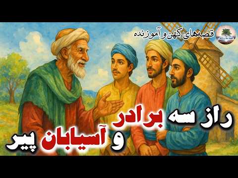 سه برادر و امتحان پدر سفری که راز شایستگی را فاش کرد قصه های کهن و آموزنده داستان فارسی