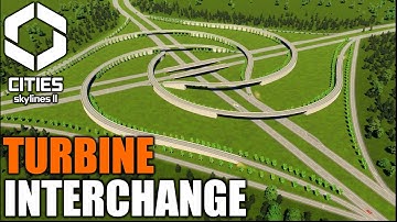 How To Build The Turbine Interchange In Cities: Skylines 2