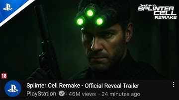 Splinter Cell Remake (2025) - First Trailer | Ubisoft | Concept