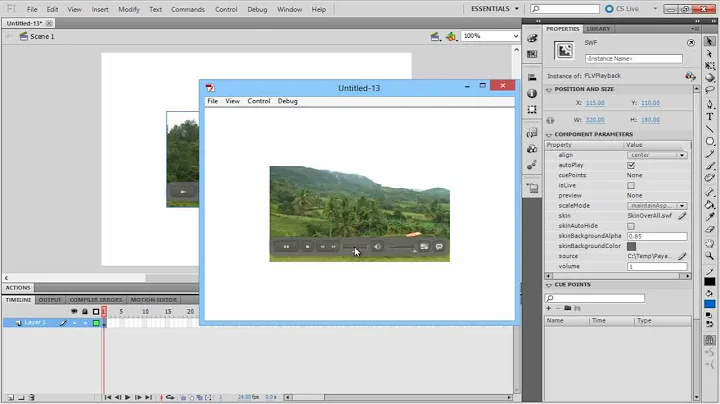 How to Add Video in Adobe Flash