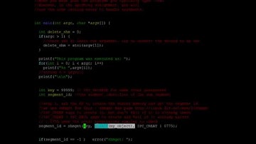 Shared Memory Creation - shmget