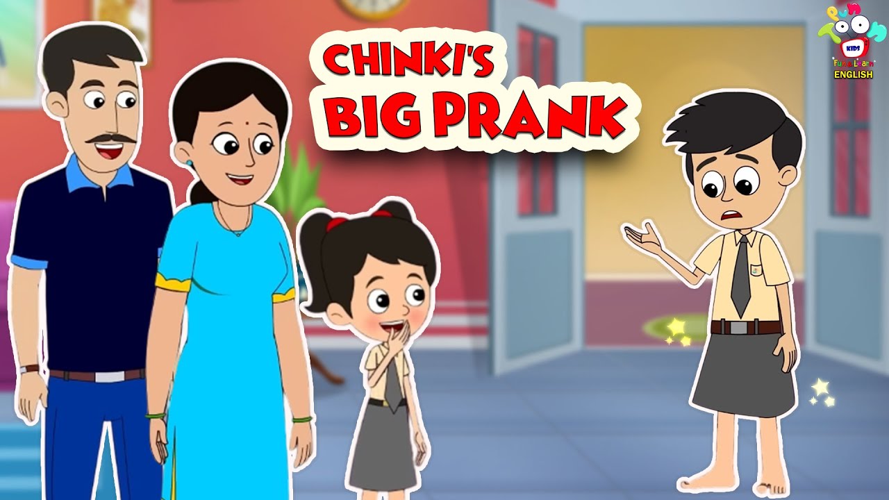 Chinki’s Big Prank On Gattu | Prank Challenge | English Moral Stories | English  | English Cartoon