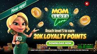 20,000 Free MyVegas Loyalty Points | MGM Slots Live App | #Shorts screenshot 4