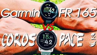 Garmin FR 165 vs Coros Pace 3 / 怎麼選?