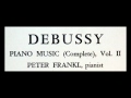Debussy / Peter Frankl, 1963: L'isle joyeuse, L. 106 (The Island of Pleasure)